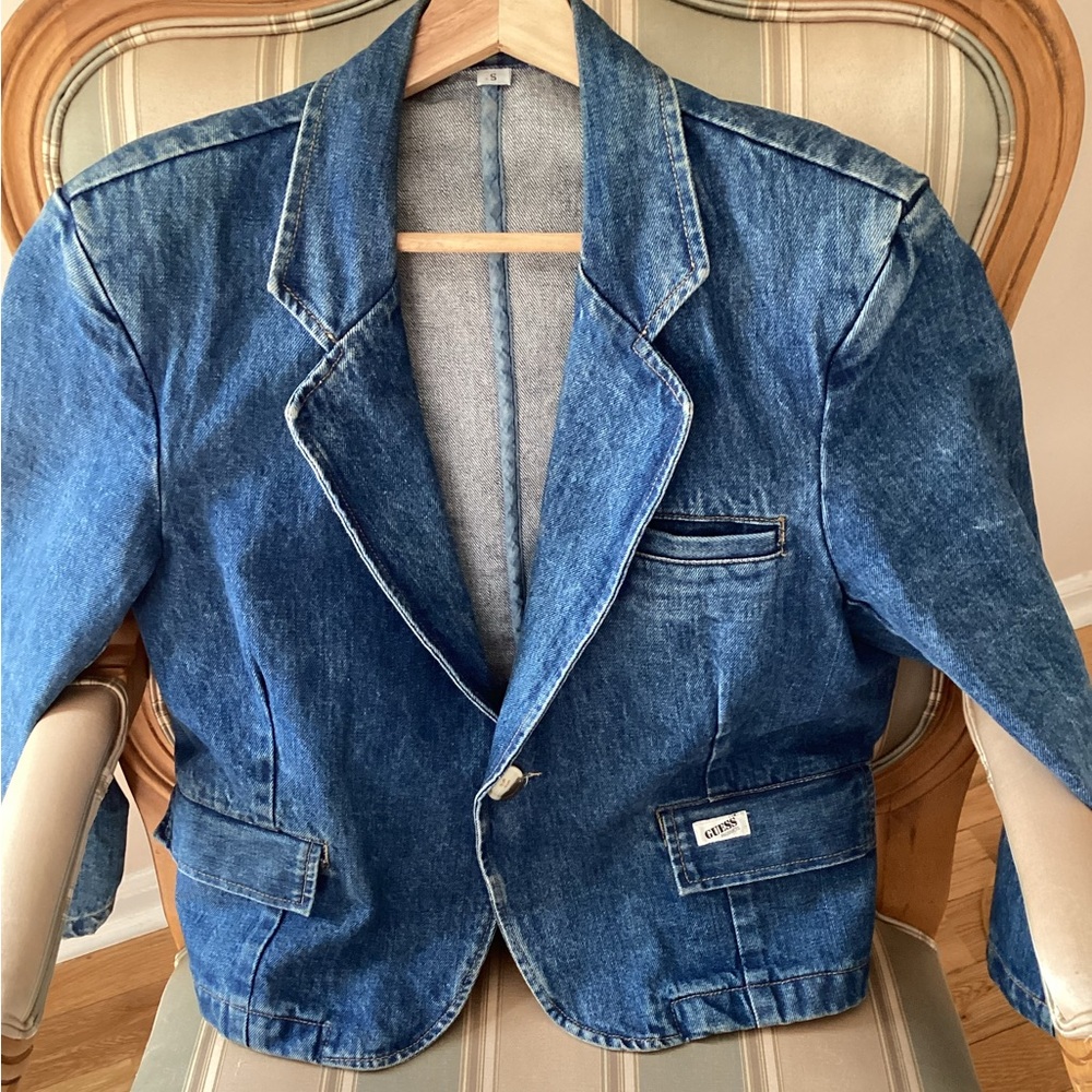 Guess Vintage Jean Blazer